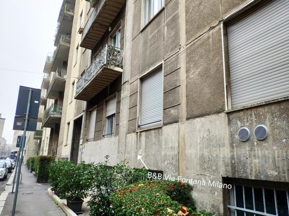B&B Via Fontana Milano Milão Exterior foto